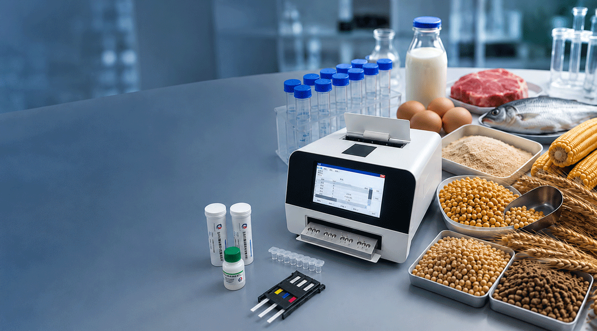 Xinyu Bio food safety testing system for mycotoxins, veterinary drug residues and heavy metals